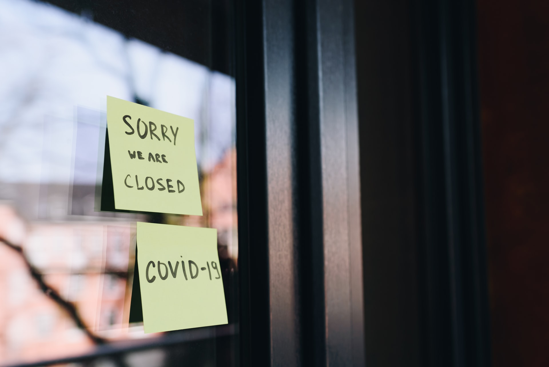 COVID closed - pexels