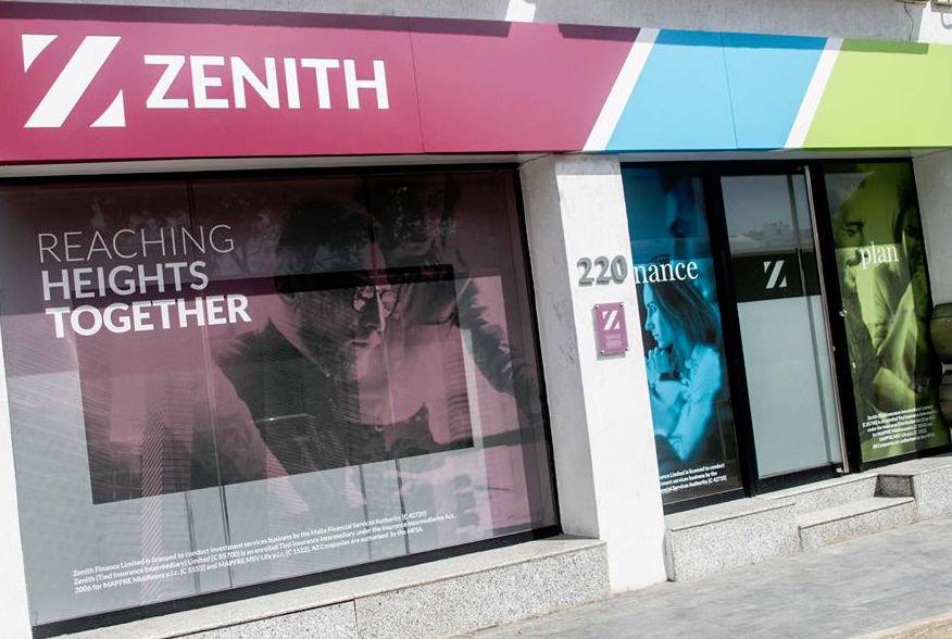 Zenith office front