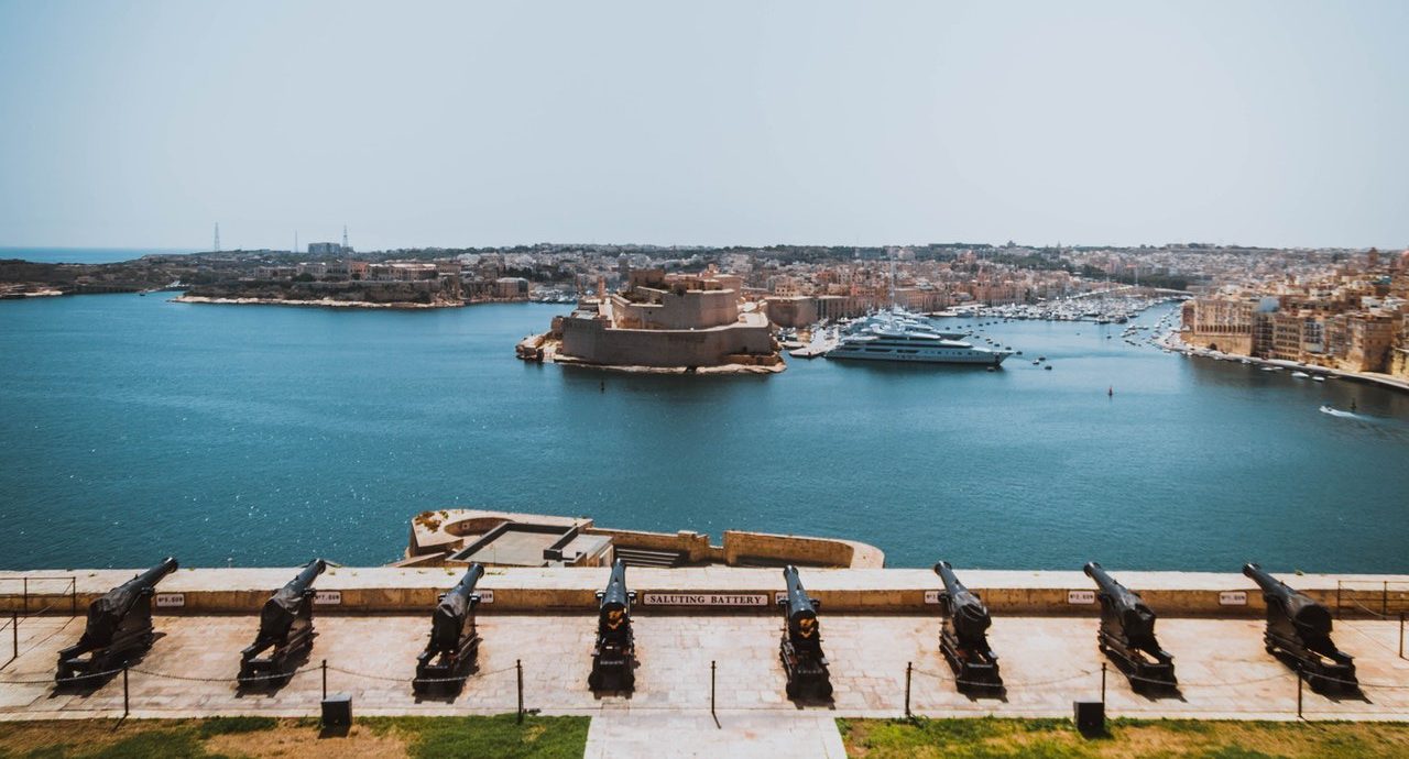 malta valletta harbour