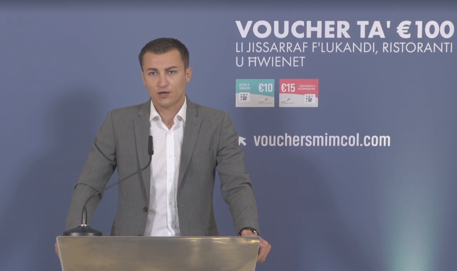 Silvio Schembri vouchers MaltaGov screenshot