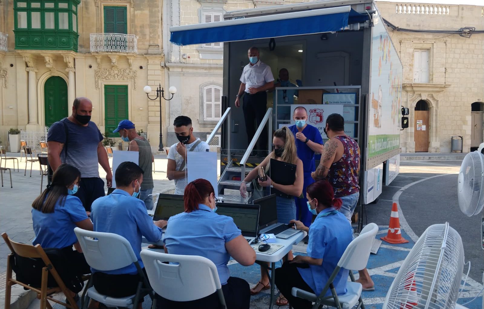 Vaccine mobile clinic