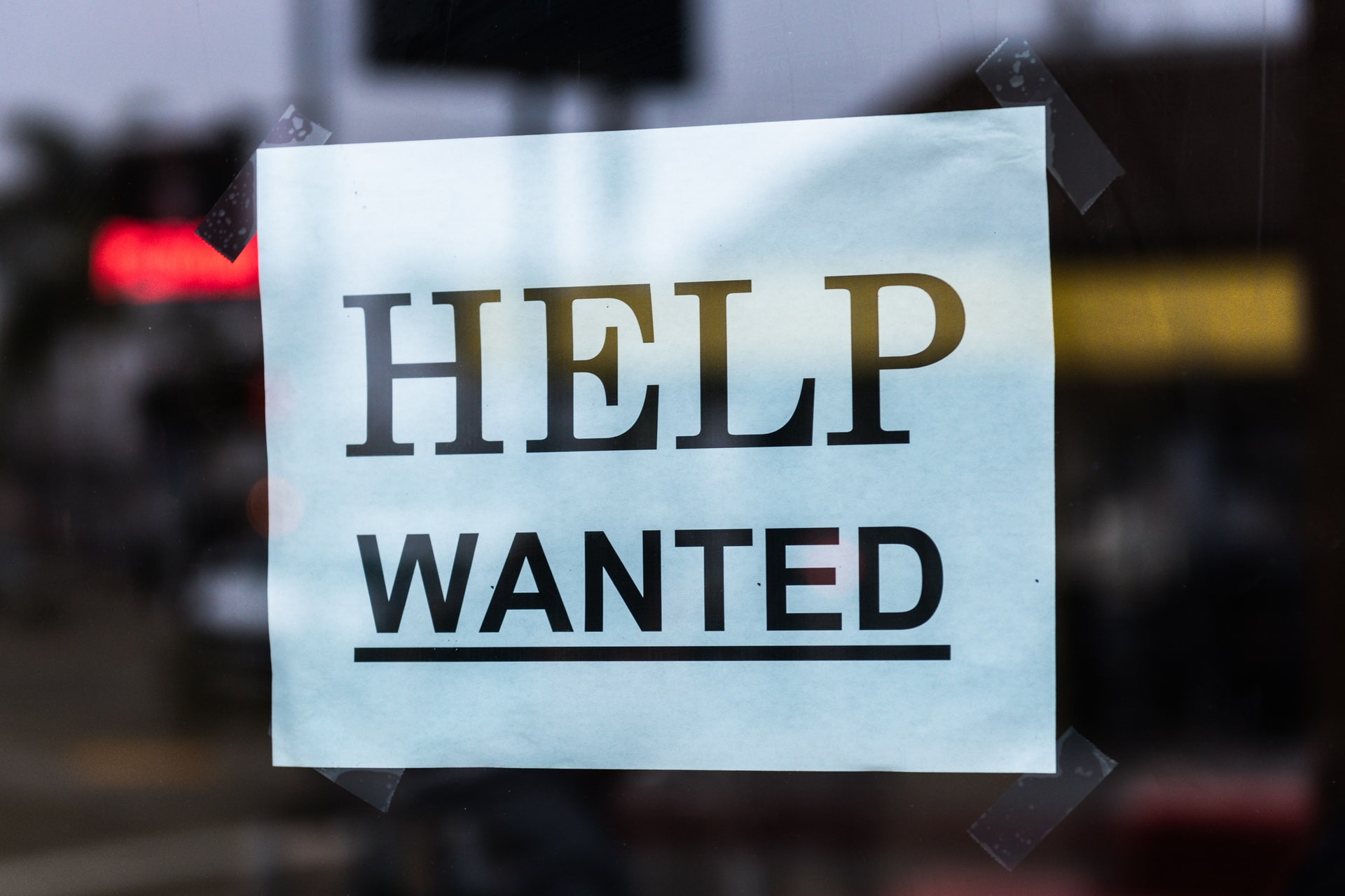 Help Wanted - unsplash