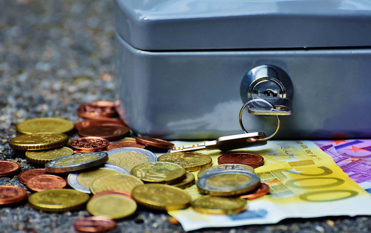 Money lockbox finances