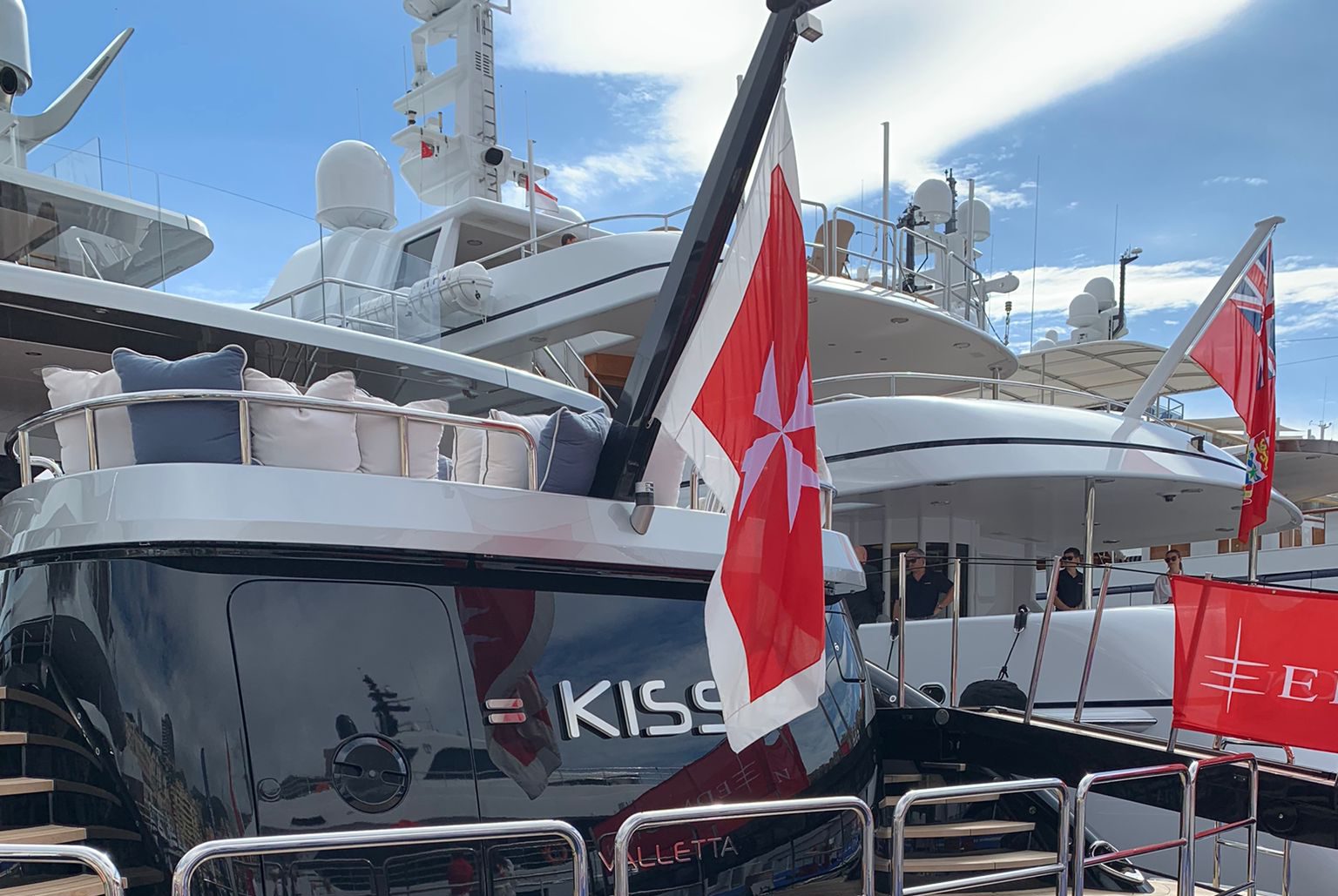 monaco boat show flag malta