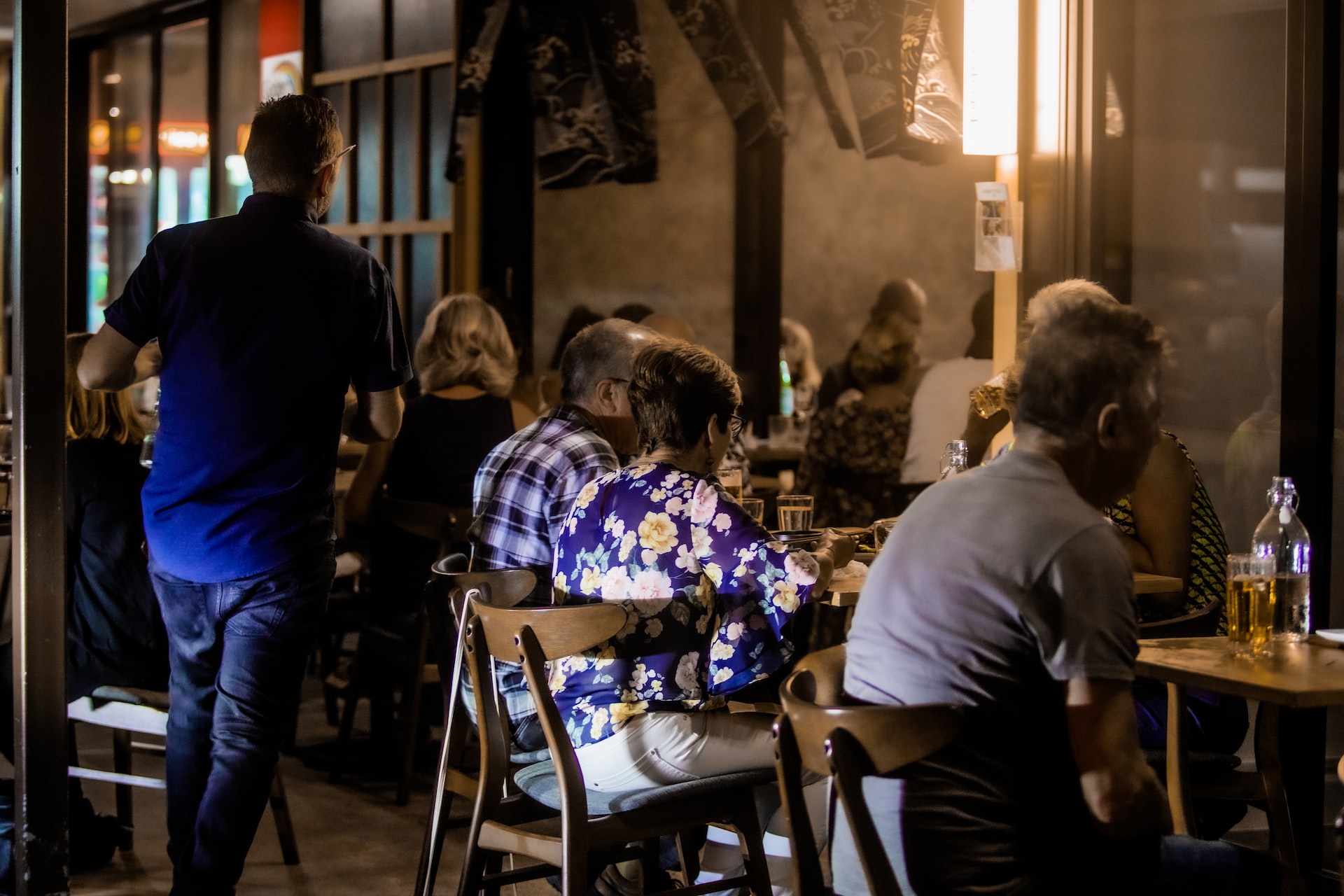 busy restaurant