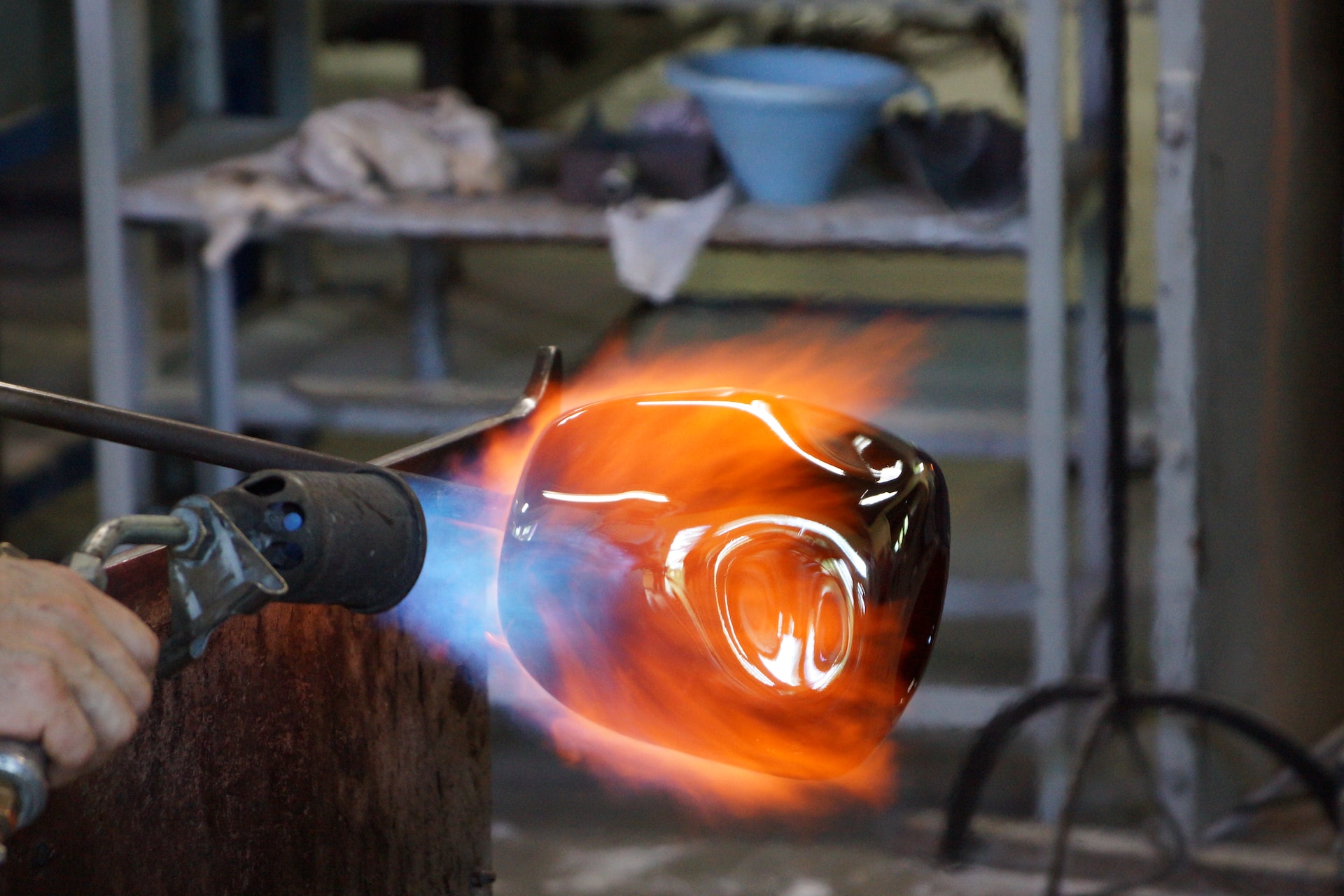 glass blowing