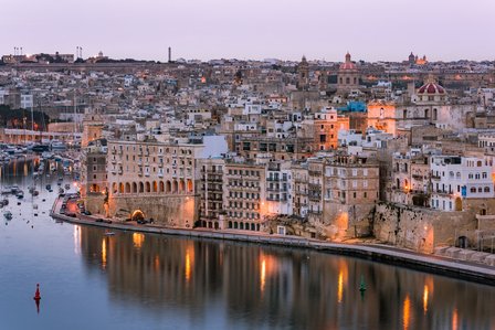 Malta senglea grand harbour